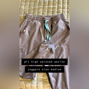 Figs medium charcoal grey scrubs